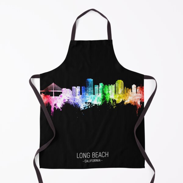 Item preview, Long Beach California Skyline designed and sold by ArtPrints.