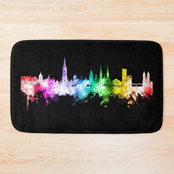 Item preview, Freiburg Germany Skyline designed and sold by ArtPrints.
