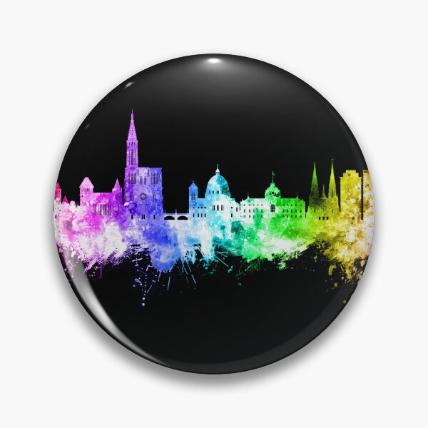 Item preview, Strasbourg France Skyline designed and sold by ArtPrints.