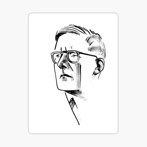 Item preview, Shostakovich designed and sold by Irina Ivanova.