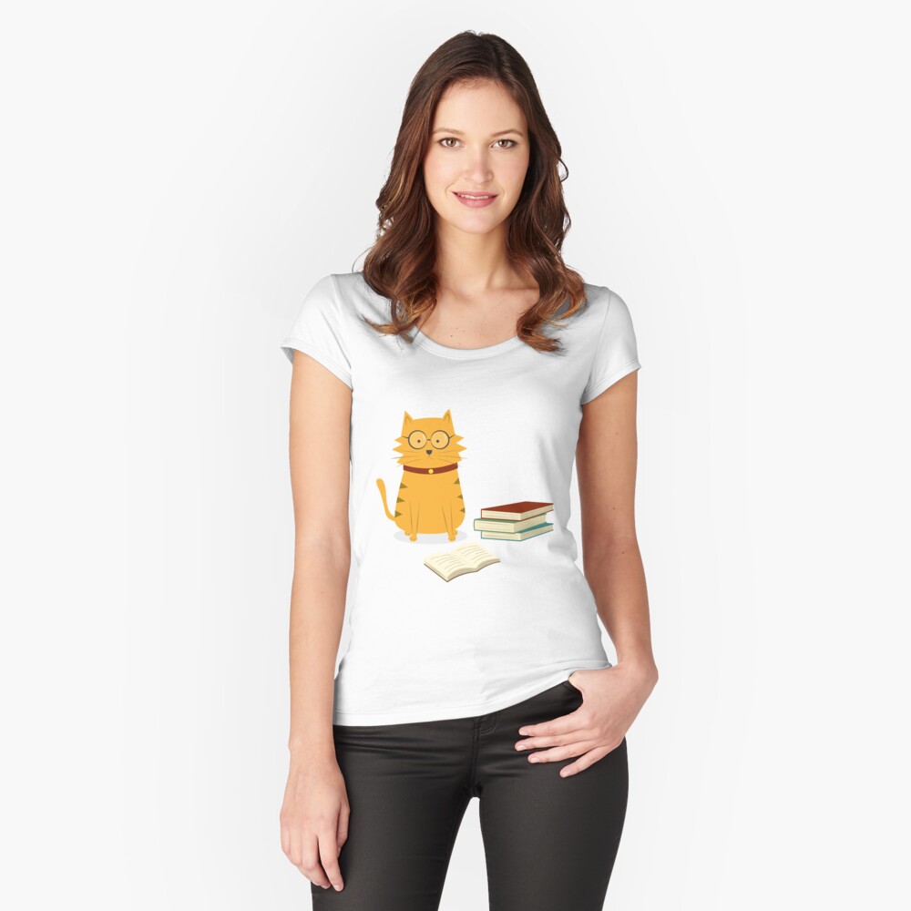 Item preview, Fitted Scoop T-Shirt designed and sold by cartoonbeing.