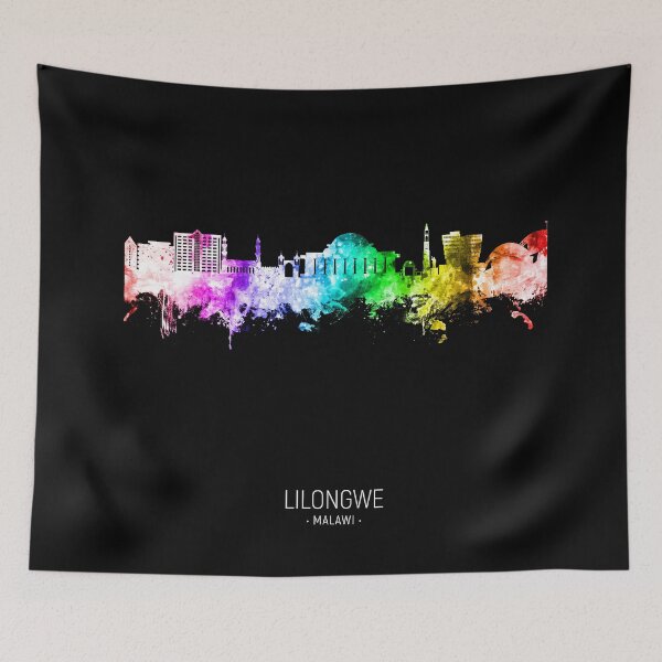 Item preview, Lilongwe Malawi Skyline designed and sold by ArtPrints.