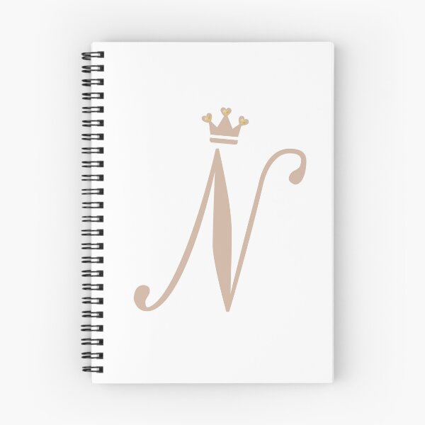 Item preview, LETTER "N" TAN (2) | QUEEN/PRINCESS | ALPHABET/CROWN/ROYALTY designed and sold by The413Designs.