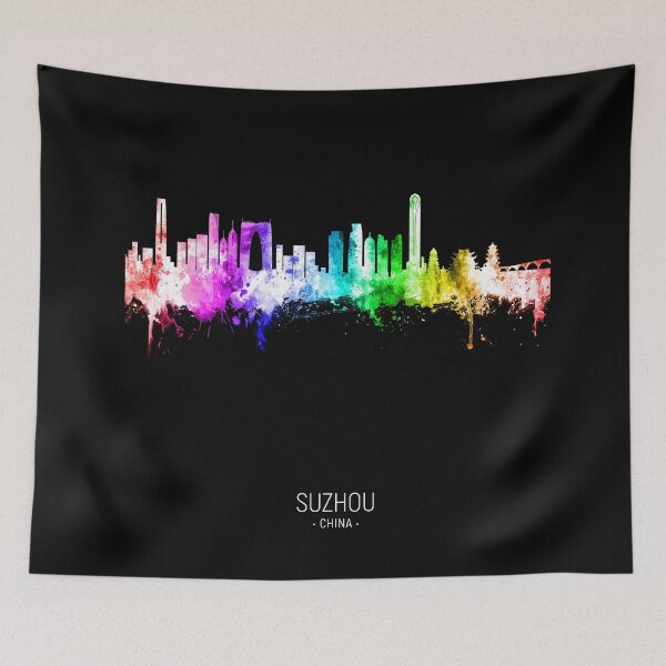 Item preview, Suzhou China Skyline designed and sold by ArtPrints.