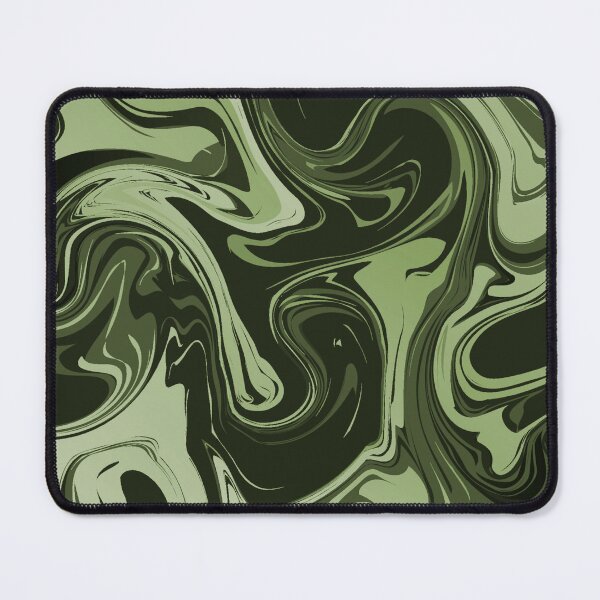 Item preview, Dark Sage Green, Mint Green, Olive Green and Emerald Green Modern Abstract Vegan Boho Contemporary Art Pattern designed and sold by Denis Epanov.