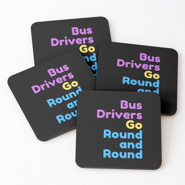 Item preview, Bus Drivers Go Round and Round designed and sold by Blertz.