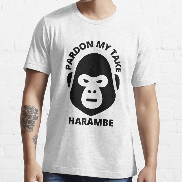 pardon my take harambe shirt