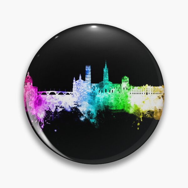 Item preview, Toulouse France Skyline designed and sold by ArtPrints.