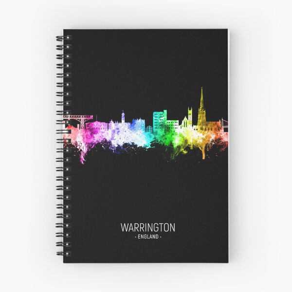 Item preview, Warrington England Skyline designed and sold by ArtPrints.