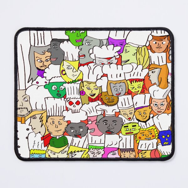 Item preview, Chef Troops Doodle designed and sold by ozilioclothing.