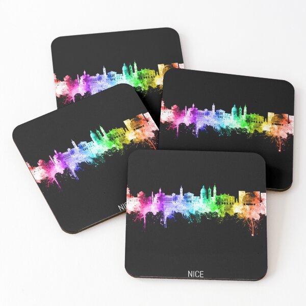 Item preview, Nice France Skyline designed and sold by ArtPrints.