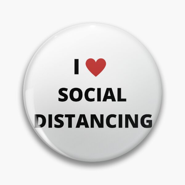 Item preview, I love social distancing designed and sold by JAG2B.
