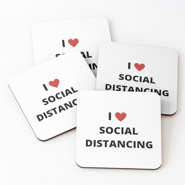 Item preview, I love social distancing designed and sold by JAG2B.