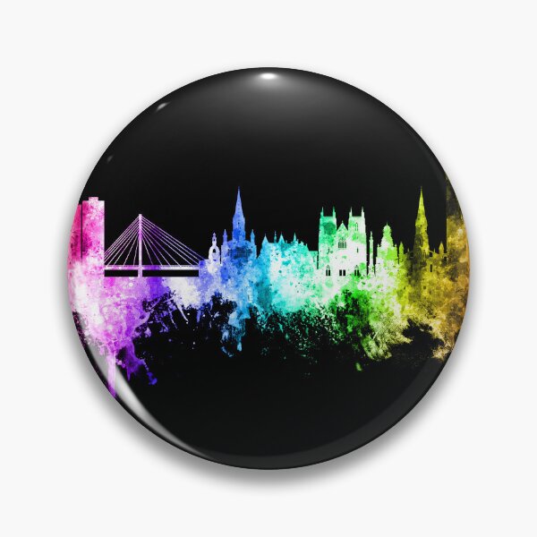 Item preview, Nantes France Skyline designed and sold by ArtPrints.