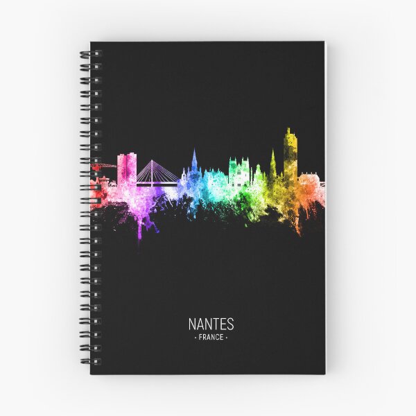 Artikelvorschau, Nantes France Skyline entworfen und verkauft von ArtPrints.