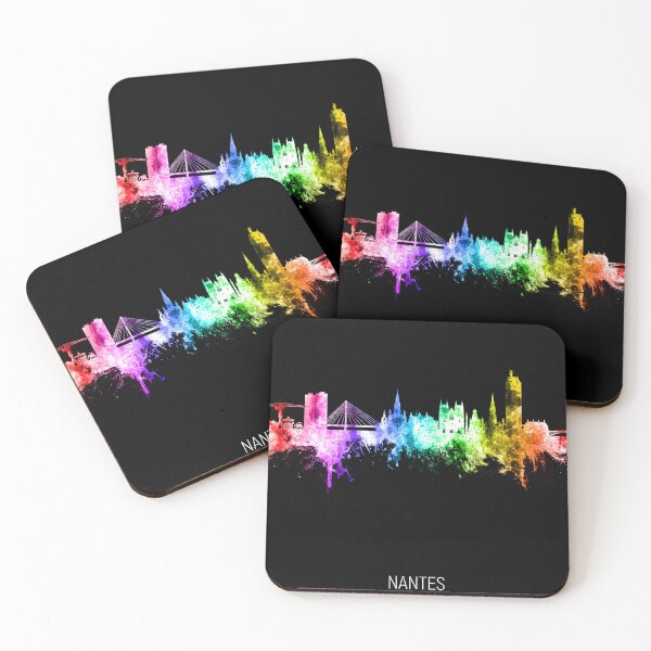 Item preview, Nantes France Skyline designed and sold by ArtPrints.