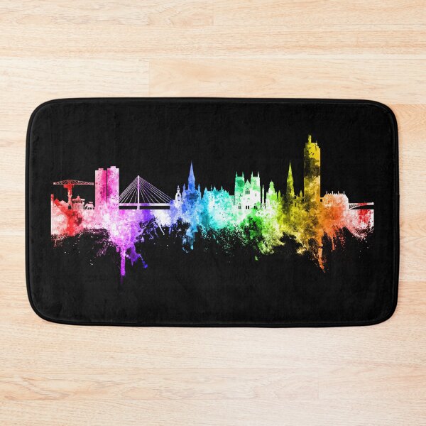Item preview, Nantes France Skyline designed and sold by ArtPrints.