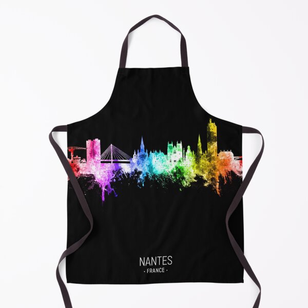 Item preview, Nantes France Skyline designed and sold by ArtPrints.