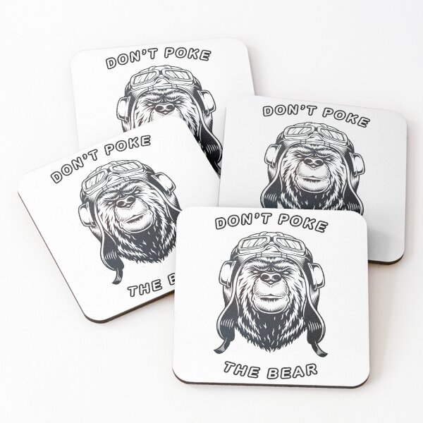 Item preview, Don_t Poke The Grizzly Bear     designed and sold by GeneralRepublic.