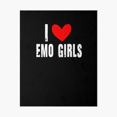 Love Emo Girls Heart Trendy Egirl Teens Goth Punk' Women's Hoodie