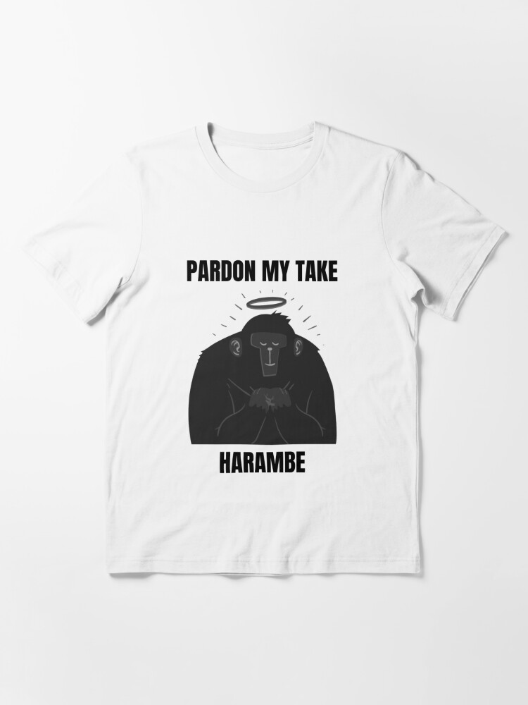 barstool harambe shirt | pardon my take harambe | Essential T-Shirt