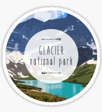 Glacier National Park Sticker