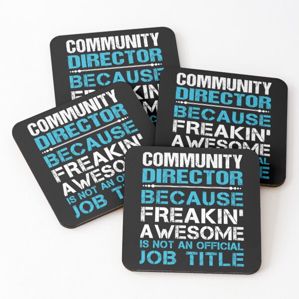 Item preview, Community Director T Shirt - Freaking Awesome Job Gift Item Tee designed and sold by oetate4774.