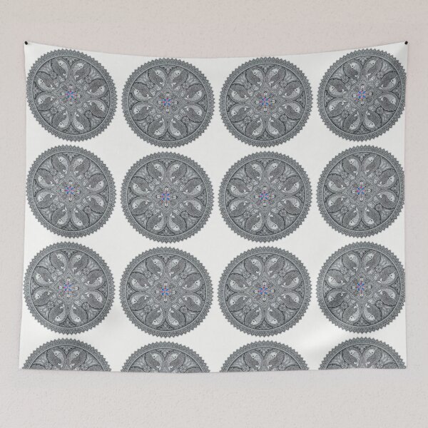 Item preview, Fish mandala designed and sold by Saiamrita123.