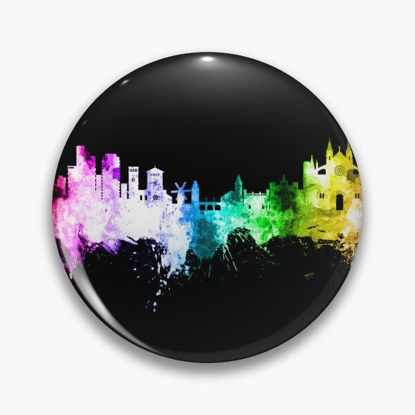 Item preview, Palma de Mallorca Spain Skyline designed and sold by ArtPrints.