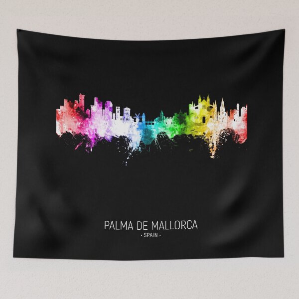 Item preview, Palma de Mallorca Spain Skyline designed and sold by ArtPrints.