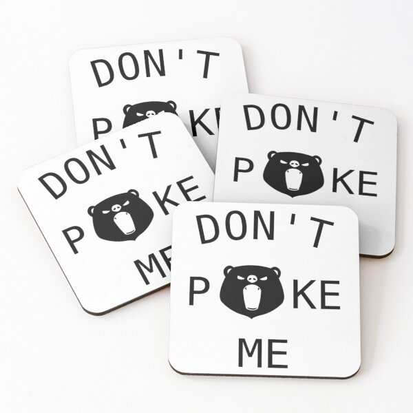 Item preview, Dont poke the bear.   designed and sold by GeneralRepublic.