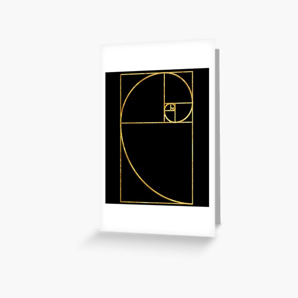 Item preview, Golden Ratio Sacred Fibonacci Spiral designed and sold by TheShirtYurt.