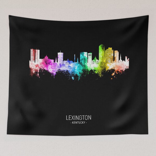 Item preview, Lexington Kentucky Skyline designed and sold by ArtPrints.