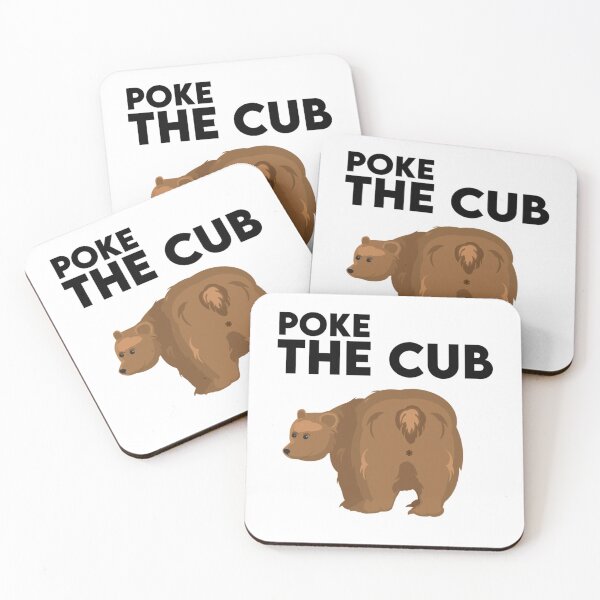 Item preview, Poke The Cub   designed and sold by GeneralRepublic.