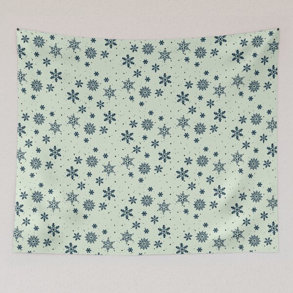 Item preview, Home decor Snow flakes design pattern designed and sold by DigitalArtTrend.