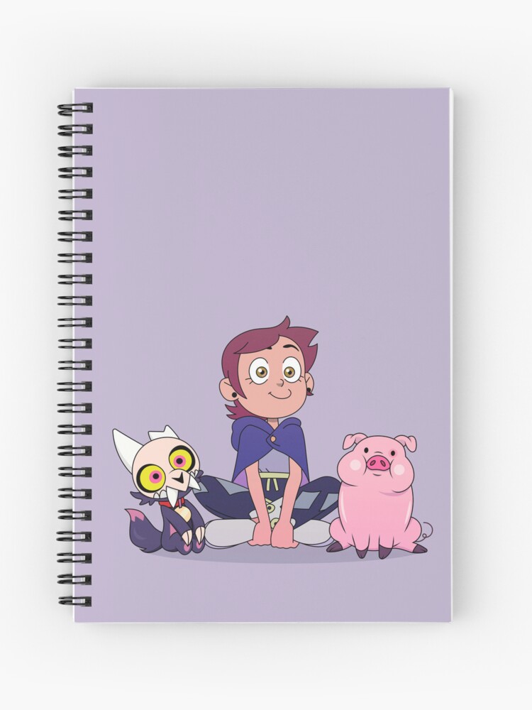 Lumity, The Owl House, season 2 Spiral Notebook for Sale by artnchfck