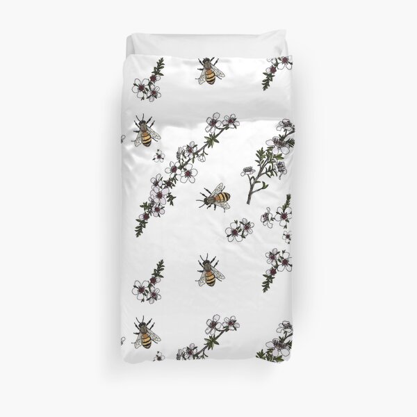 Manuka and Bees Duvet Cover