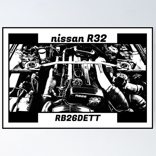 Item preview, NISSAN SKYLINE GT-R R32 ENGINE designed and sold by Cero81.