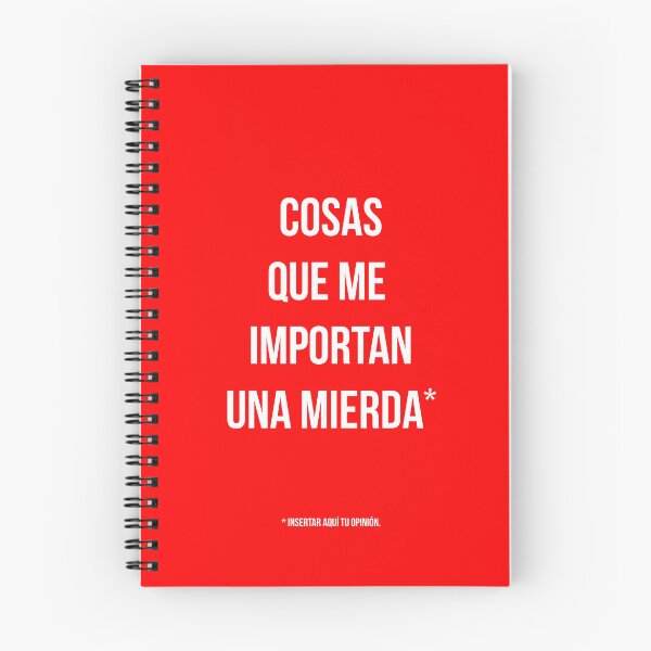 Item preview, Cosas que me importan una mierda designed and sold by jokindecerio.