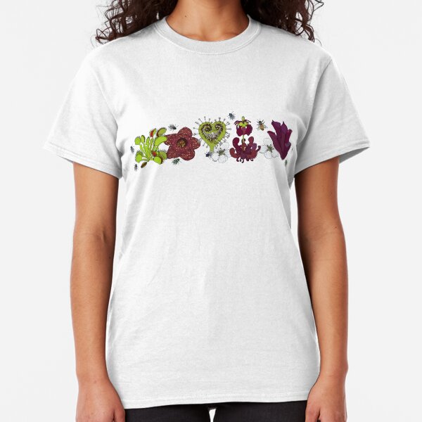 Insectivorous plants - array Classic T-Shirt