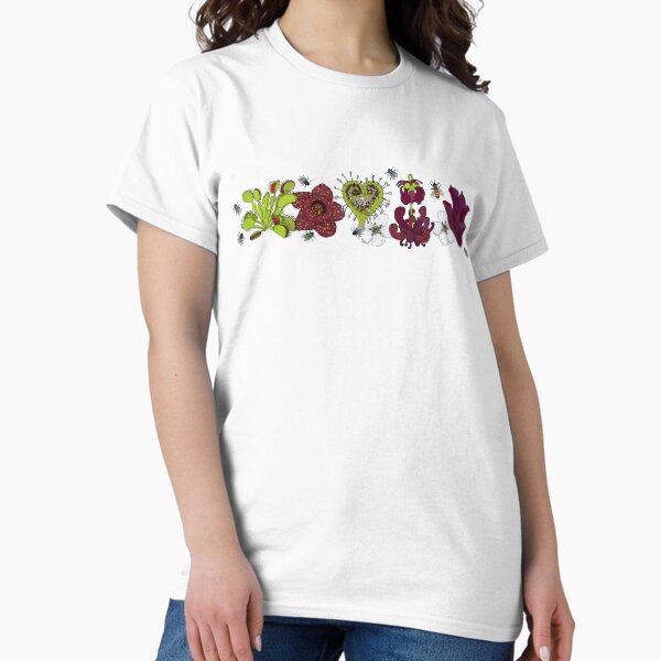 Insectivorous plants - array Classic T-Shirt