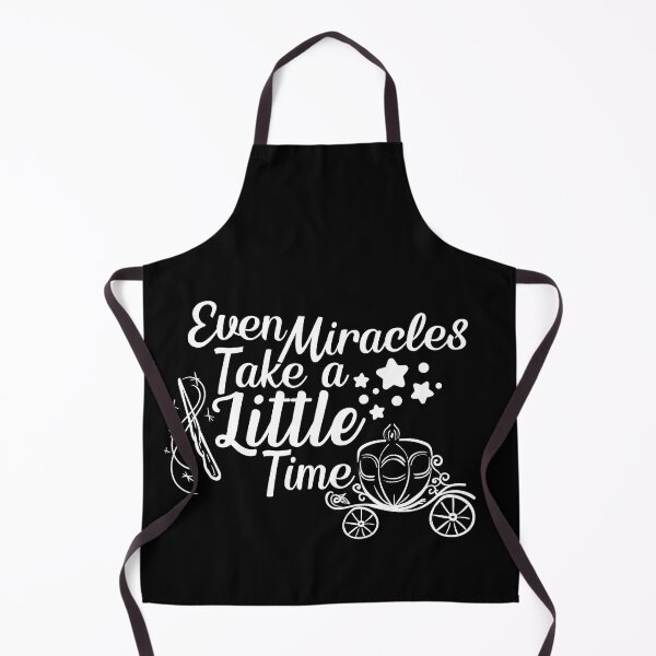 Item preview, even miracles take a little time - inspirational quotes designed and sold by Hoetoons.