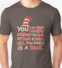You Can Find Magic in Book Unisex T-Shirt