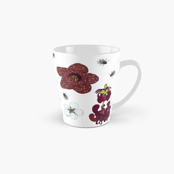 Insectivorous plants - scattered Tall Mug