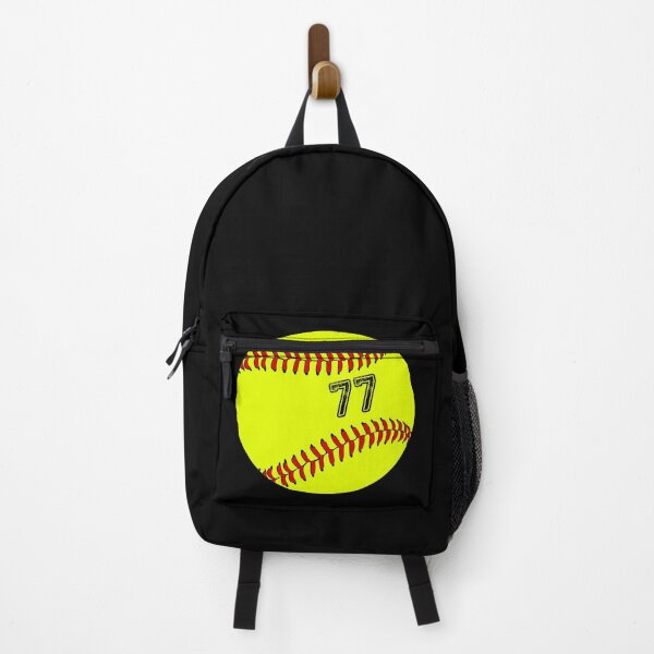 Item preview, Softball ball number 77, seventy seven designed and sold by TheCultStuff.