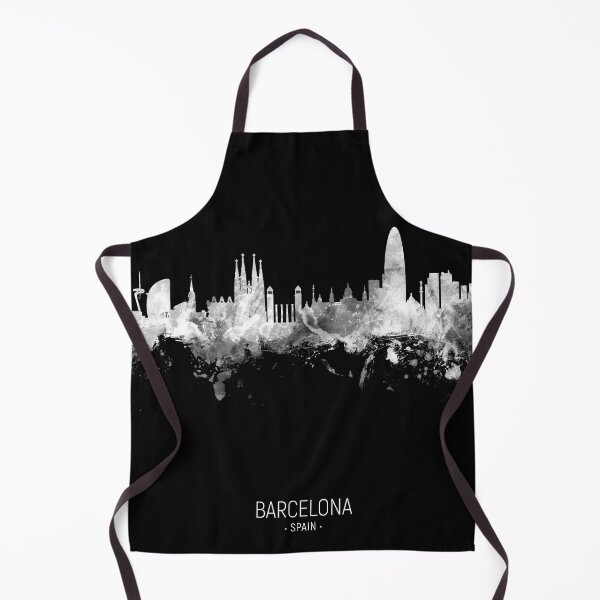 Item preview, Barcelona Spain Skyline designed and sold by ArtPrints.