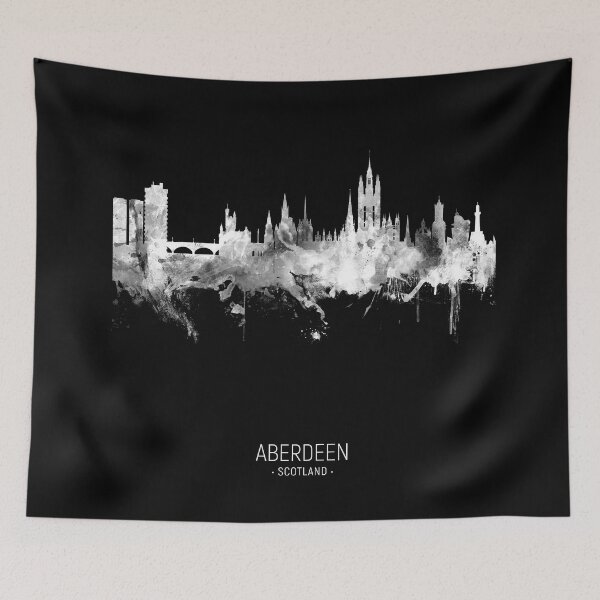 Artikelvorschau, Aberdeen Scotland Skyline entworfen und verkauft von ArtPrints.