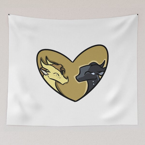 Item preview, Moon and Qibli Heart designed and sold by Dragonkitty11.