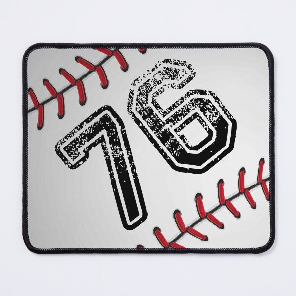 Item preview, Baseball ball number 76, seventy six designed and sold by TheCultStuff.