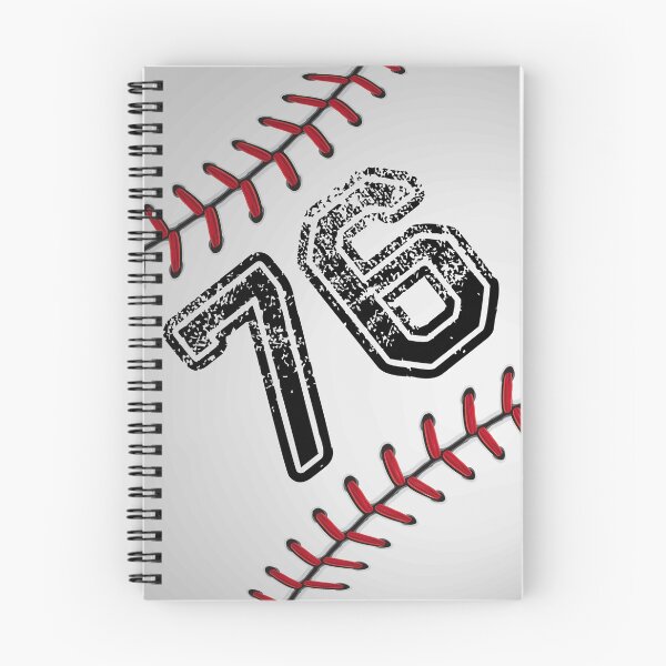 Item preview, Baseball ball number 76, seventy six designed and sold by TheCultStuff.